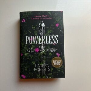 SOLD! Powerless by Lauren Roberts Hardcover